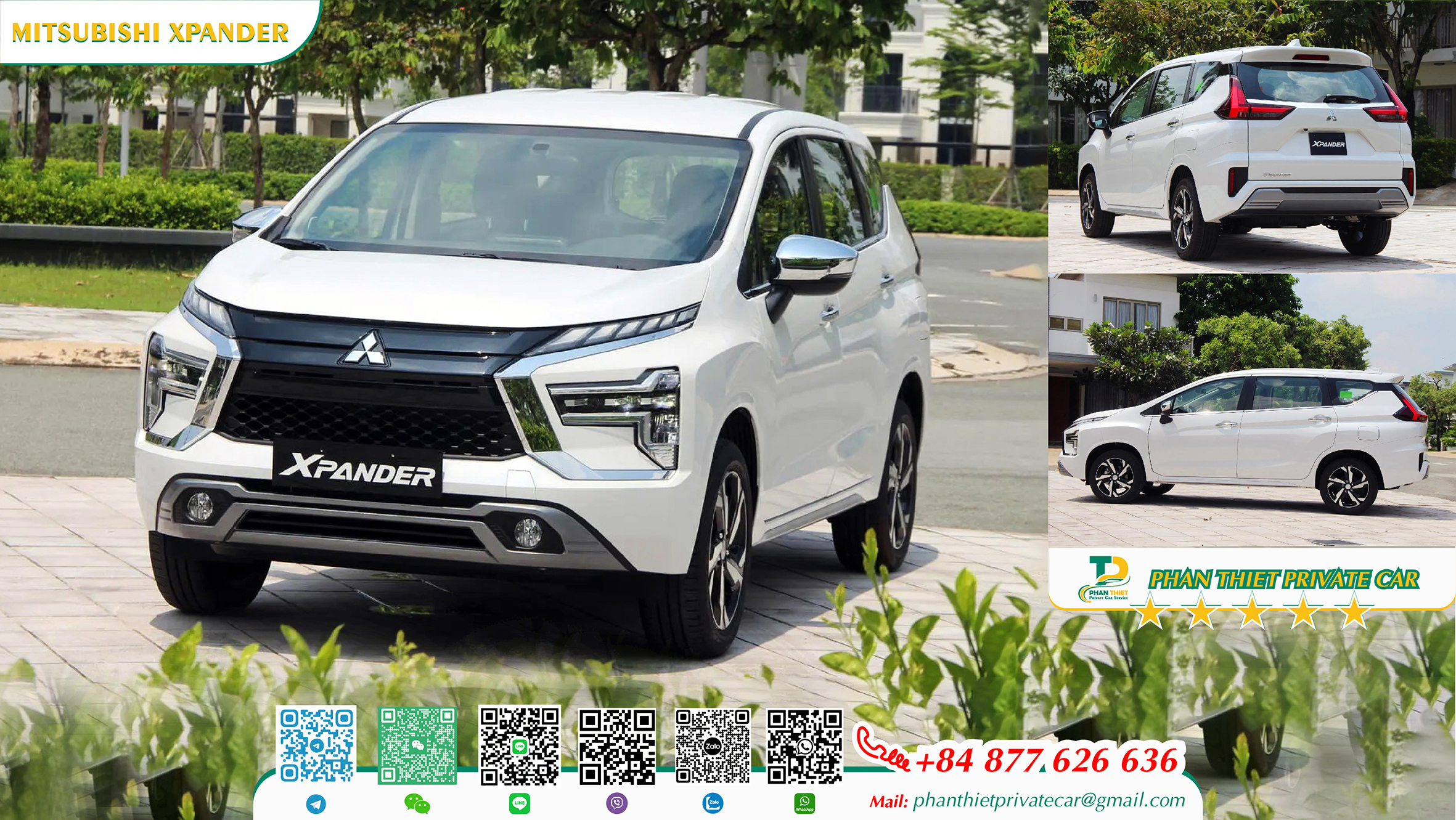 Self-driving 7-seater car rental service in Phan Thiet