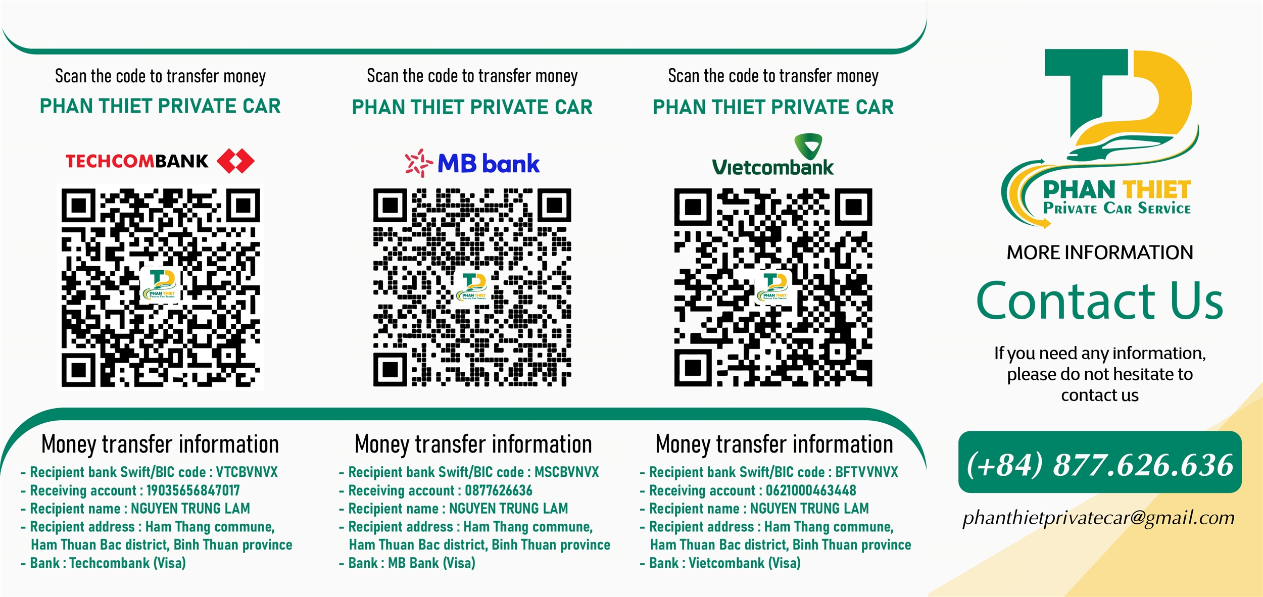 Payment Guide_Phan Thiet Private car service 1