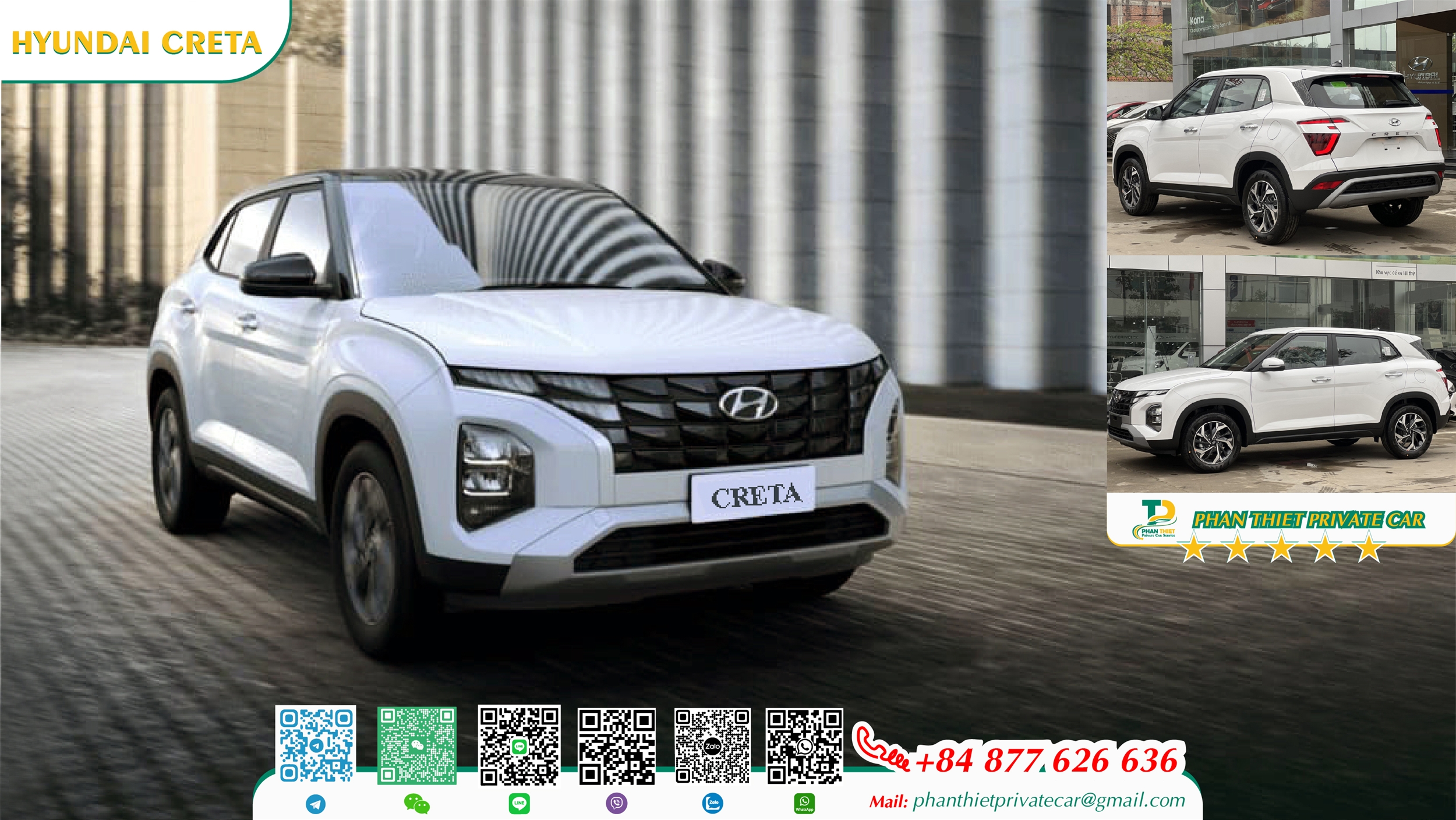 Self-driving SUV car rental service in Phan Thiet